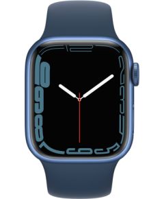 Apple Watch Series 7 41mm Aluminium GPS - Blue (Atjaunināts, stāvoklis kā jauns)