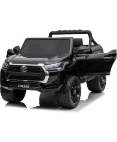 Toyota Hilux vienvietīgs elektromobilis, melns