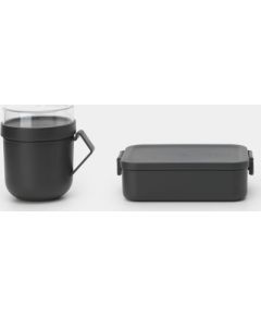 BRABANTIA Make & Take pusdienu komplekts, dark grey - 206665