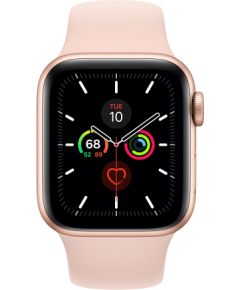 Apple Watch Series 5 40mm Aluminium GPS+Cellular - Gold (Atjaunināts, stāvoklis Ļoti labi)