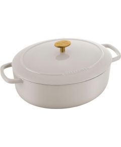 BALLARINI BELLAMONTE 75003-556-0 - 5,5 LTR IVORY GARNEK ŻELIWNY