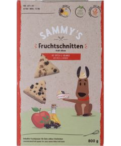 Bosch Sammy's Fruit Slices - Fruit triangles with apples and blueberries - 800 g