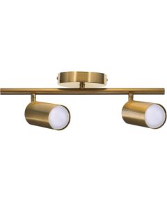 Activejet SPECTRA double gold ceiling wall lamp strip spotlight GU10 for living room