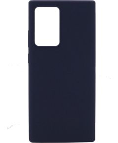 Evelatus Galaxy Note 20 Ultra Premium Soft Touch Silicone Case Samsung Midnight Blue