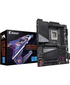 Mainboard GIGABYTE Intel Z790 LGA1700 ATX Memory DDR5 Memory slots 4 2xPCI-Express 4.0 16x 1xPCI-Express 5.0 16x 4xM.2 1xHDMI 1xDisplayPort 4xUSB 2.0 5xUSB 3.2 1xUSB-C 1xOptical S/PDIF 1xRJ45 2xAudio port Z790AORUSELITEXWIFI7