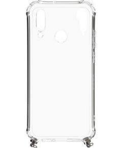 Evelatus P30 Lite Silicone Transparent with Necklace TPU Strap Huawei Space Gray