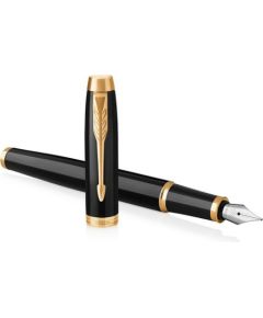 Parker IM fountain pen Cartridge filling system Black, Gold 1 pc(s)