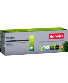 BIO  Activejet ATH-35NB toner for HP, Canon printers, Replacement HP 35A CB435A, Canon CRG-712; Supreme; 1800 pages; black. ECO Toner.