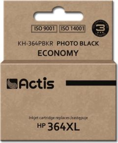 Actis KH-364PBKR ink (replacement for HP 364XL CB322EE; Standard; 12 ml; black photo)