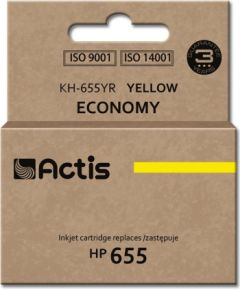 Actis KH-655YR ink (replacement for HP 655 CZ112AE; Standard; 12 ml; yellow)