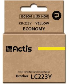 Actis KB-223Y ink (replacement for Brother LC223Y; Standard; 10 ml; yellow)