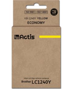 Actis KB-1240Y ink (replacement for Brother LC1240Y/LC1220Y; Standard; 19 ml; yellow)