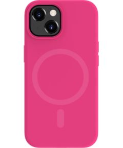 Evelatus iPhone 15 Premium Magsafe Soft Touch Silicone Case Apple Pink