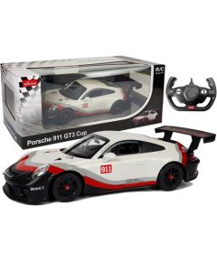 Tālvadības auto Porsche 911 GT3 CUP, 1:14, balts