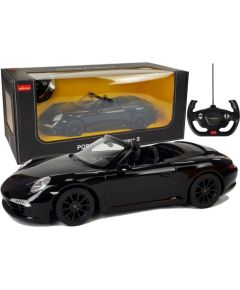 Tālvadības automašīna Porsche 911 Carrera, 1:12, melna