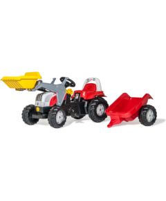 Rolly Toys raktors ar pedāļiem, sarkans