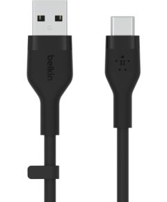 Belkin BOOST↑CHARGE Flex USB cable 2 m USB 2.0 USB A USB C Black