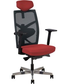 Task chair TUNE dark red/black