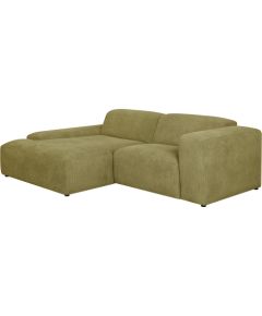 Corner sofa LEHTE left corner, green