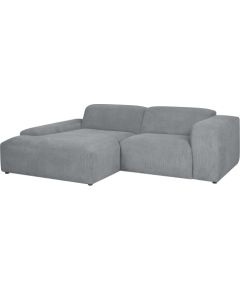 Corner sofa LEHTE left corner, grey