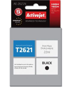 Activejet AE-2621N ink (replacement for Epson 26 T2621; Supreme; 22 ml; black)