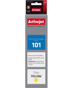 Activejet Ink AE-101Y Ink bottle for Epson printer, Replacement Epson 101; Supreme; 70 ml; yellow