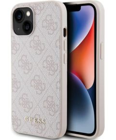 Guess PU 4G Metal Logo Case Защитный Чехол для Apple iPhone 15 Pro