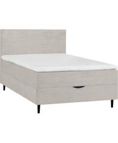 Continental bed LAARA 120x200cm, beige