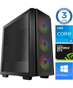 INTOP i5-12400F 32GB 500SSD M.2 NVME GTX1650 4GB WIN11