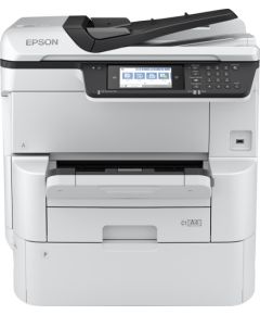 Принтер Epson WorkForce Pro WF-C878RDWF, принтер, струйное МФУ, цветное A3, 335 листов. 33,6 Кбит/с, локальная сеть, Wi-Fi, USB
