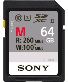 Sony SF-64M 64GB SD Card UHS-II Class 10