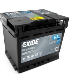 Exide Premium EA530 12V 53Ah 540A 207x175x190 EA530