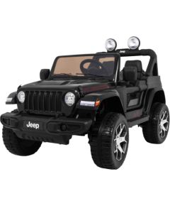 Jeep Wrangler Rubicon elektriskais divvietīgais, melns