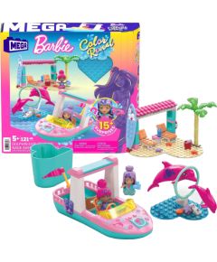 Lalka Barbie Mattel MEGA BLOKS Color Reveal Przygoda z delfinami Zestaw klocków HHW83 p4 MATTEL