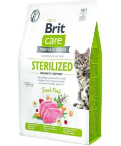 BRIT Care Grain-Free Sterilized Immunity - dry cat food - 7 kg