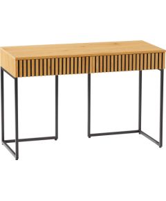 Desk HAMPTON 120x50xH79cm, melamine with oak bark
