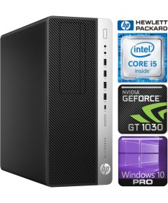 HP 800 G3 Tower i5-7500 8GB 1TB SSD M.2 NVME GT1030 2GB WIN10Pro