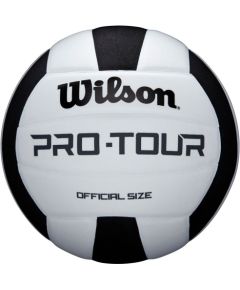 Wilson Pro-Tour black and white volleyball size 5 WTH20119XB