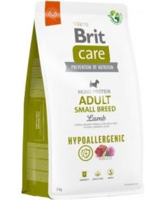 BRIT Care Hypoallergenic Adult Small Breed Lamb&Rice - dry dog food - 7 kg