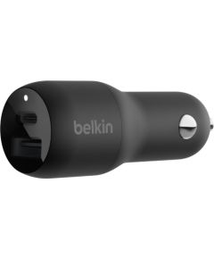 Belkin CCB004BTBK mobile device charger Smartphone, Tablet Black Cigar lighter, USB Fast charging Indoor, Outdoor