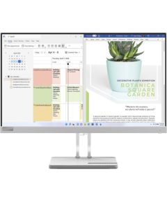 Lenovo L24e-40 23.8" FHD Monitor, Cloud Grey