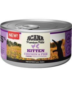 ACANA Premium Pâté Chicken and fish Kitten - wet cat food - 85g