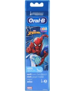Braun ORAL-B KIDS SPIDER-MAN Replacement electric toothbrush heads 3 pc(s) White