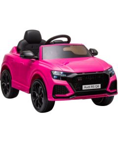 Bērnu vienvietīgs elektromobilis "Audi RS Q8", rozā