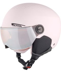 WINTER HELMET ALPINA ZUPO VISOR Q-LITE ROSE MATT 51-55