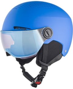 WINTER HELMET ALPINA ZUPO VISOR Q-LITE BLUE MATT 54-58