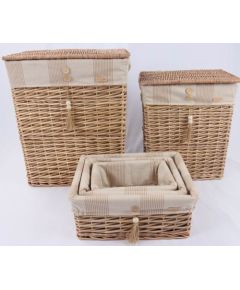 Basket WILLI STRIPE 28x19xH13cm