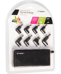 Tracer Prime Energy 70W universāls klēpjdatora lādētājs 16-20V | 4.33A