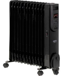 Adler Electric oil heater with remote control CAMRY CR 7814 13 fins, 2500 W black
