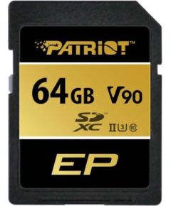 Patriot SDXC 64GB EP V90 UHS-II U3